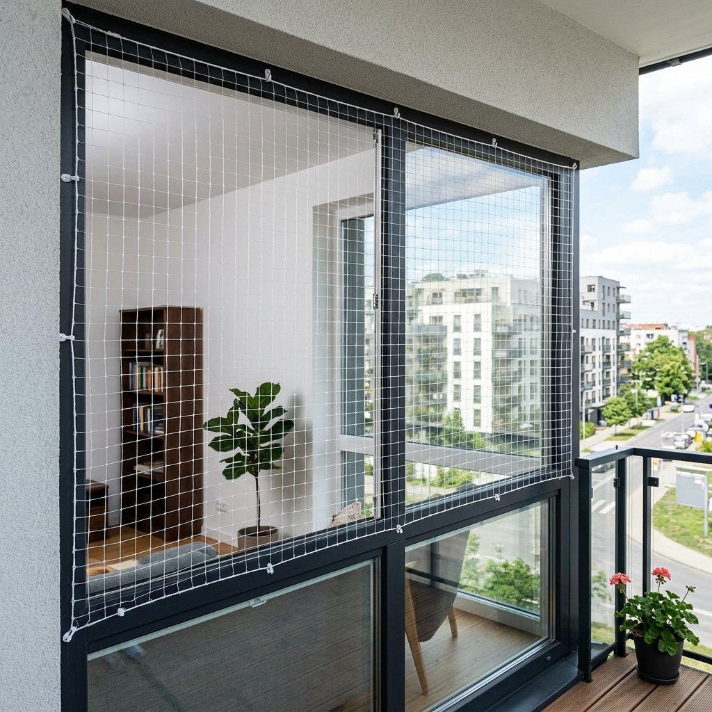 Balcony Pigeon Net Project